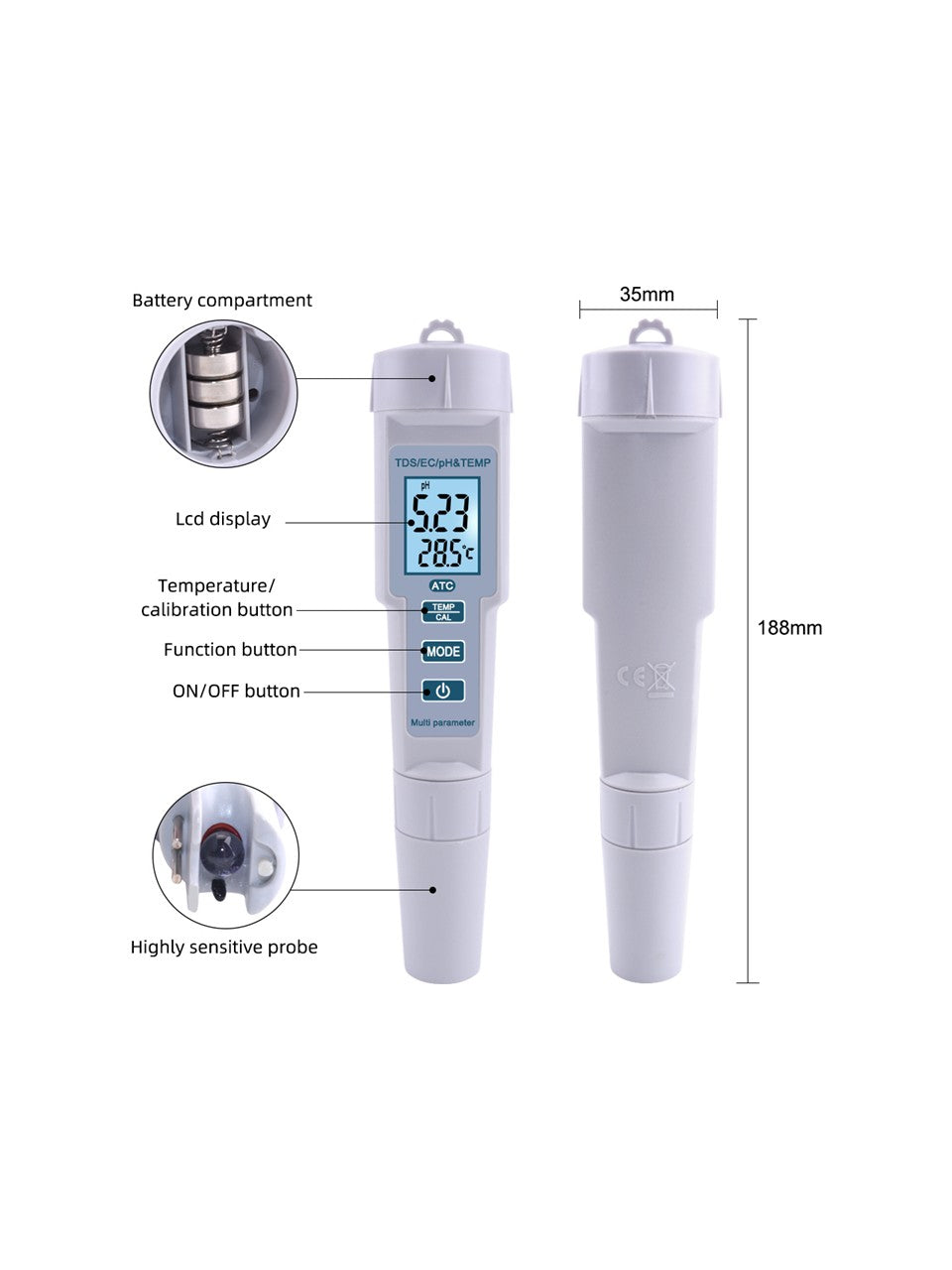 Portable Water Quality Tester