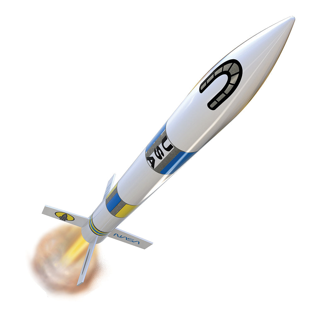 Estes Generic E2X STEM Rocket Kit – Beginner Customizable Model Rocket (Up to 1325 ft)