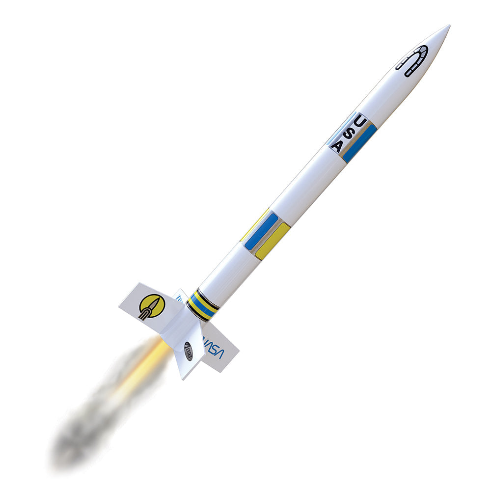 Estes Generic E2X STEM Rocket Kit – Beginner Customizable Model Rocket (Up to 1325 ft)
