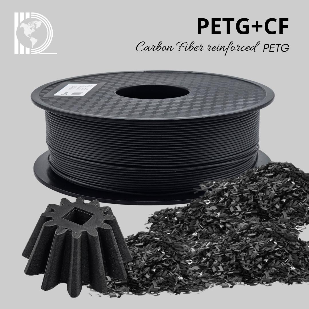 FiberX PETG+CF Filament - 1.75mm (1 kg / 2.2 lbs)