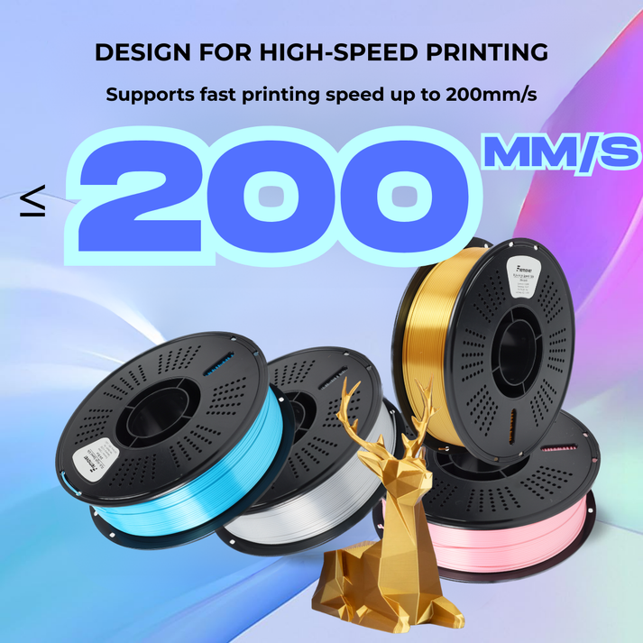 Fremover High Speed PLA+ Silk Filament - 1.75mm (1 kg / 2.2 lbs)