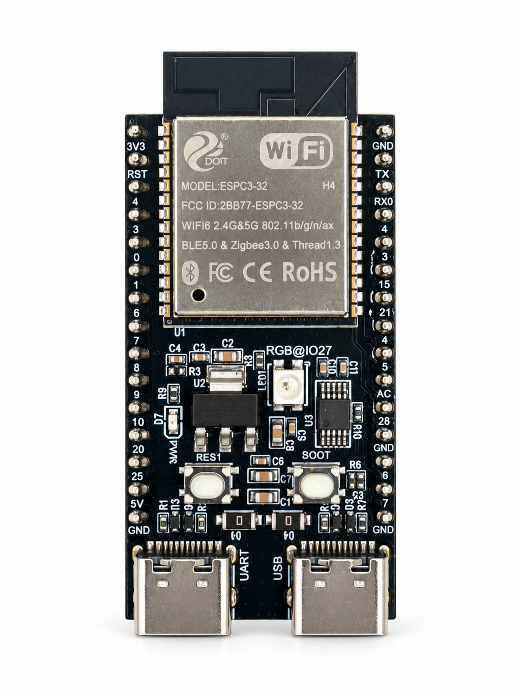 Rduino Engineering Starter Kit Build ESP32-C5 N4 Development Board