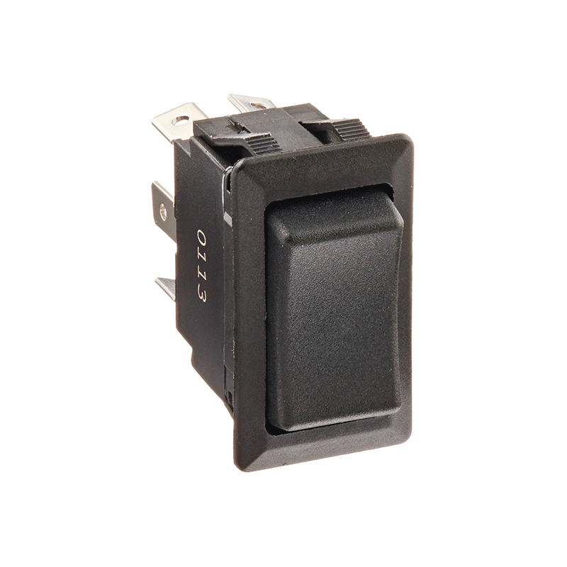 ON-OFF-ON Rocker Switch, DPDT 20A @125V