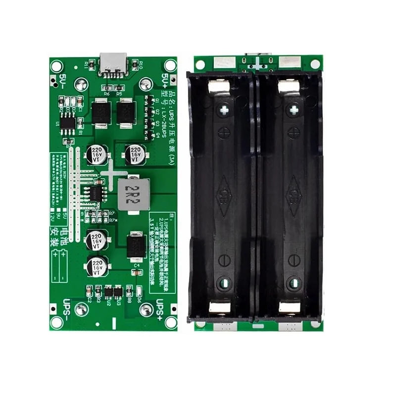 18650 3A Lithium Battery Charger Module with Battery Box (9V) Type C
