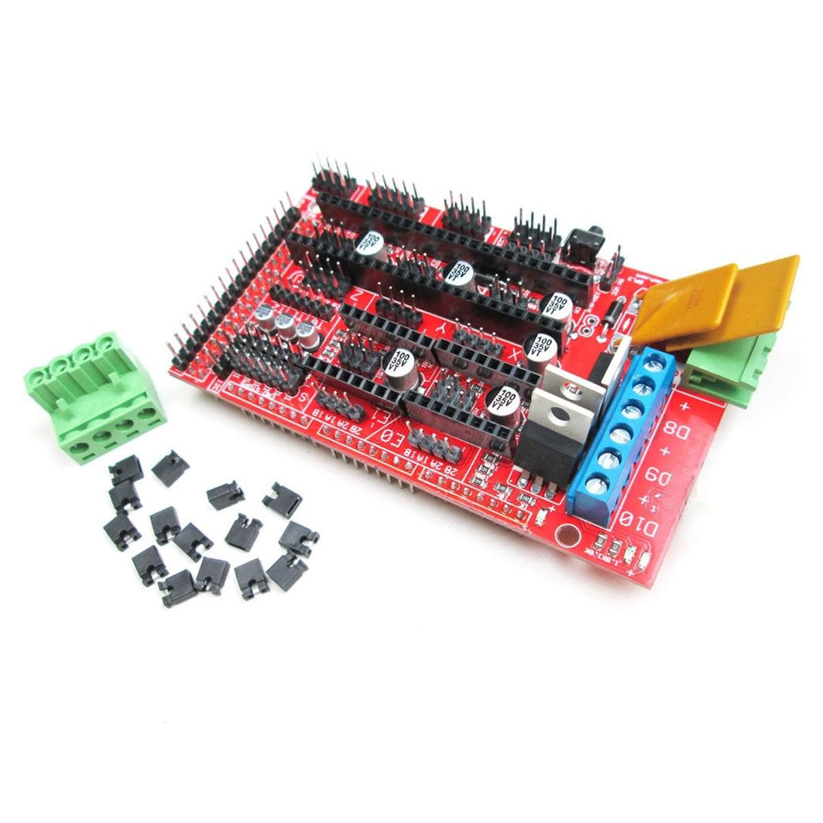 RAMPS 1.4 Board Red For 2560