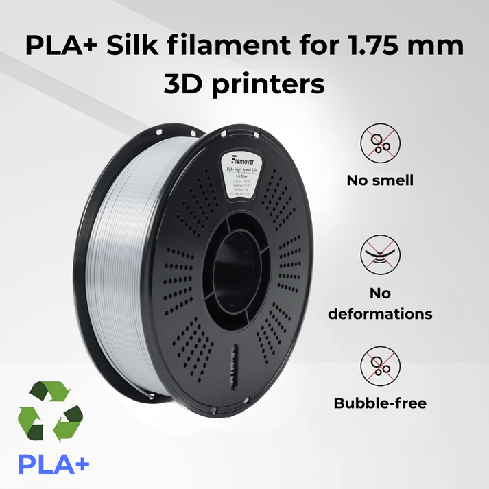 Fremover High Speed PLA+ Silk Filament - 1.75mm (1 kg / 2.2 lbs)