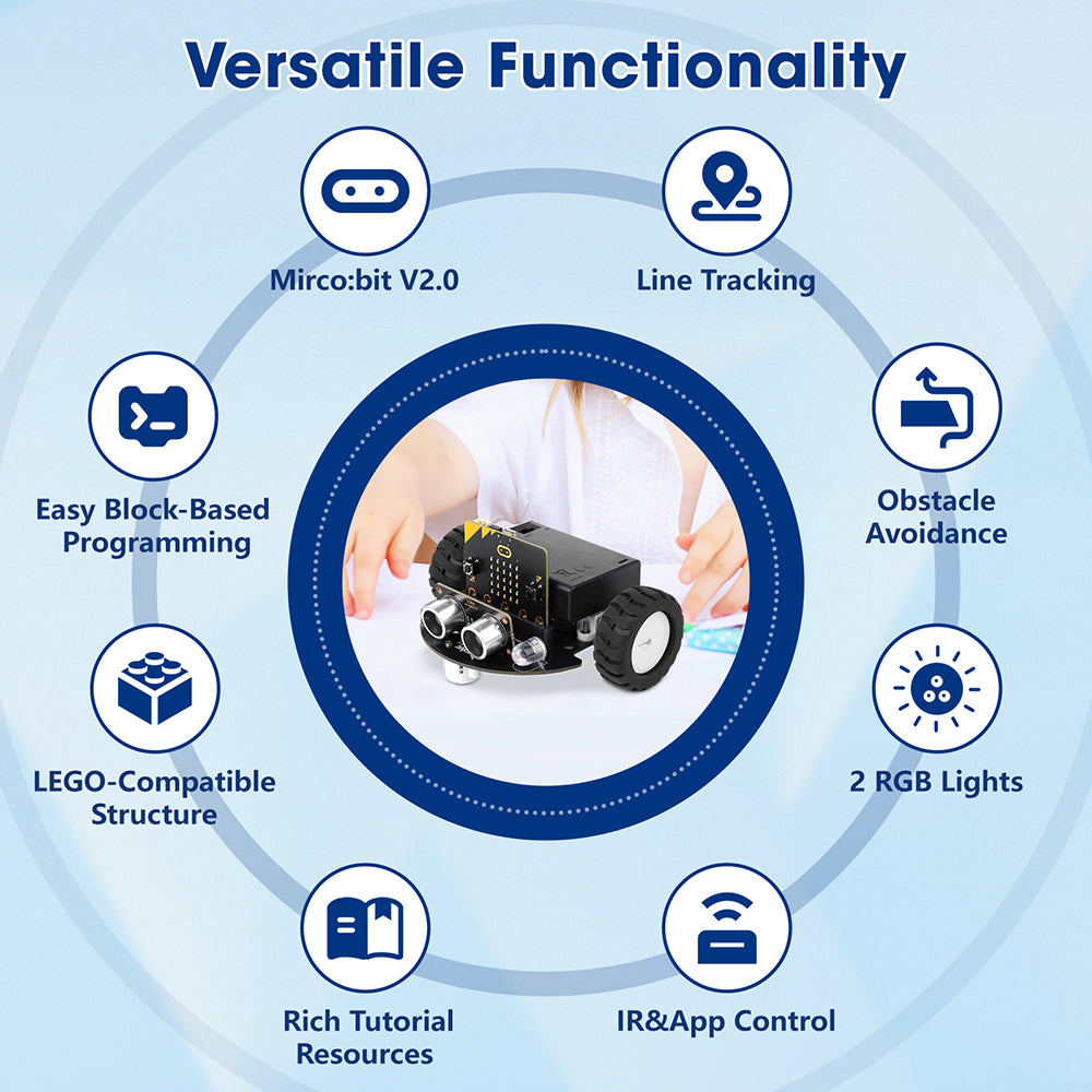 ACEBOTT TinkerBott Microbit Car (with microbit)