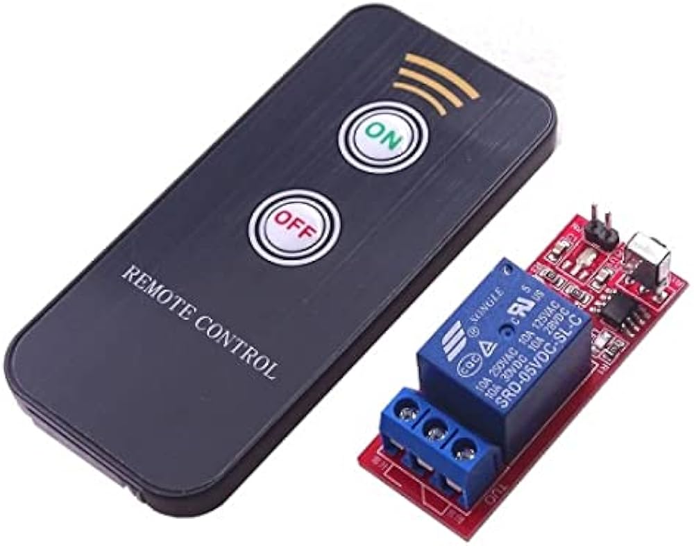 DC 5V 1 Channel Relay Module Infrared IR Remote Switch