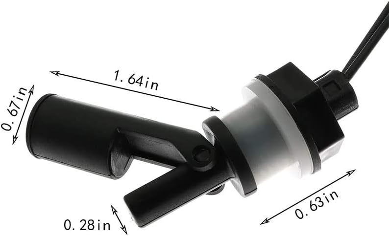 Horizontal PP Side Mount Float Switch