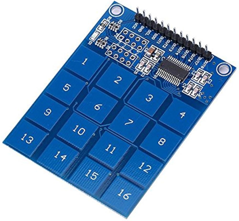 16 CHANNEL TOUCH PAD SENSOR