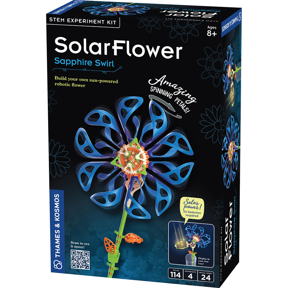 Thames & Kosmos SolarFlower STEM Science Kit – Solar-Powered Flower Models
