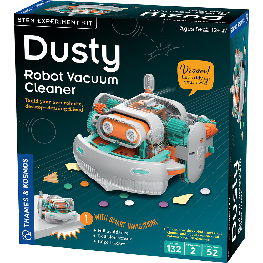 Thames & Kosmos Dusty Robot Vacuum Cleaner STEM Engineering Kit