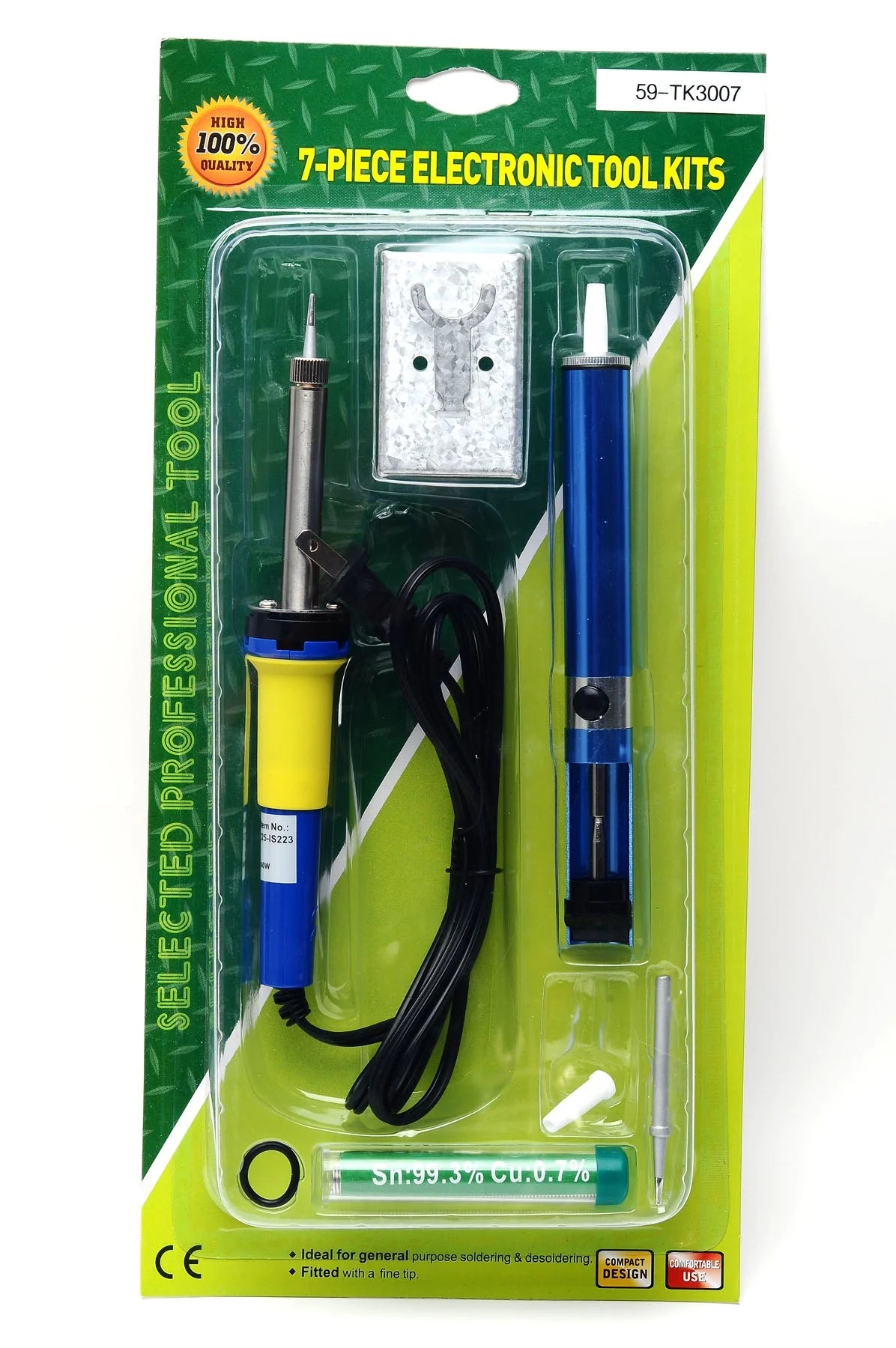 7-Piece Electronics Soldering Tool Kit