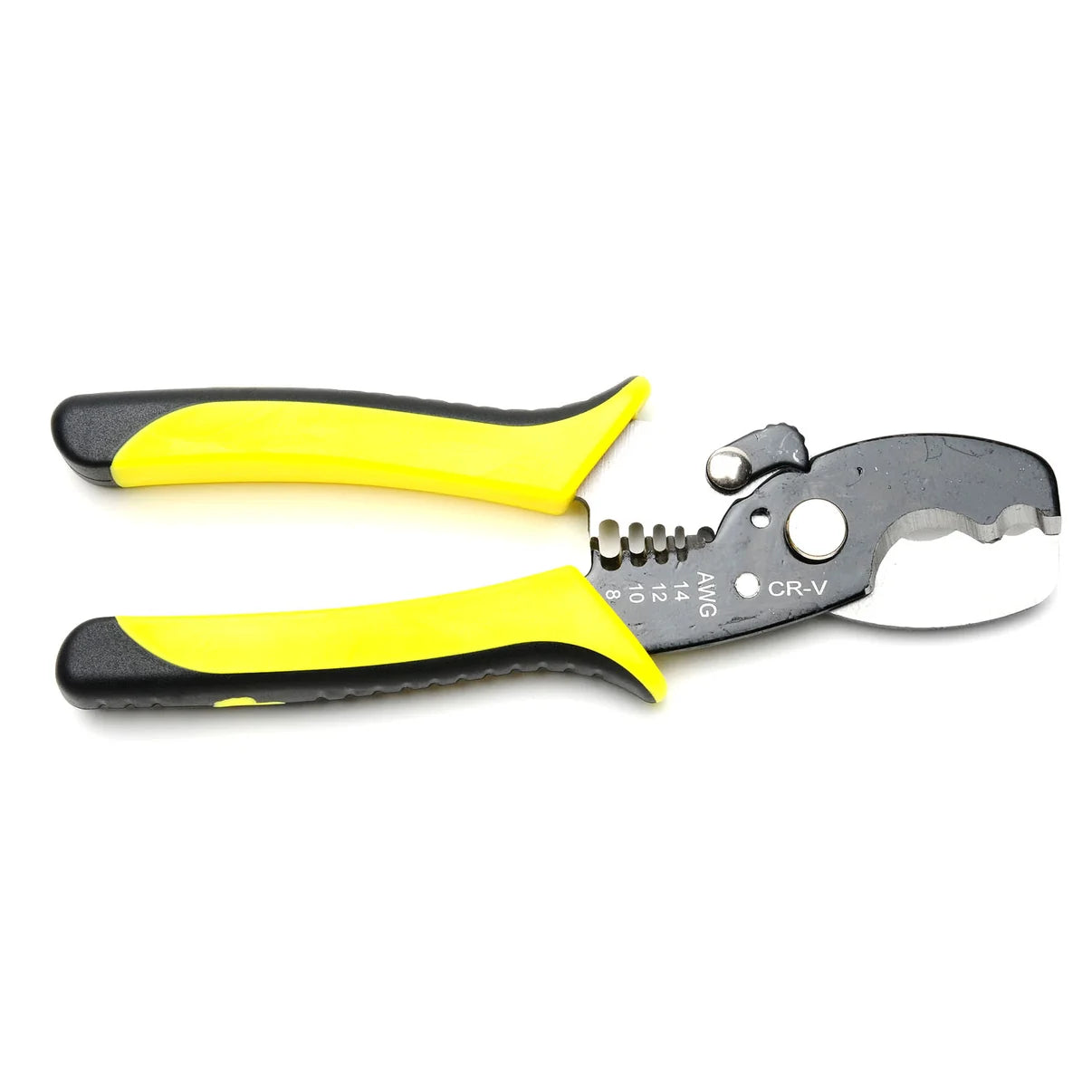 Wire Stripper & Cable Cutter – 8–14 AWG