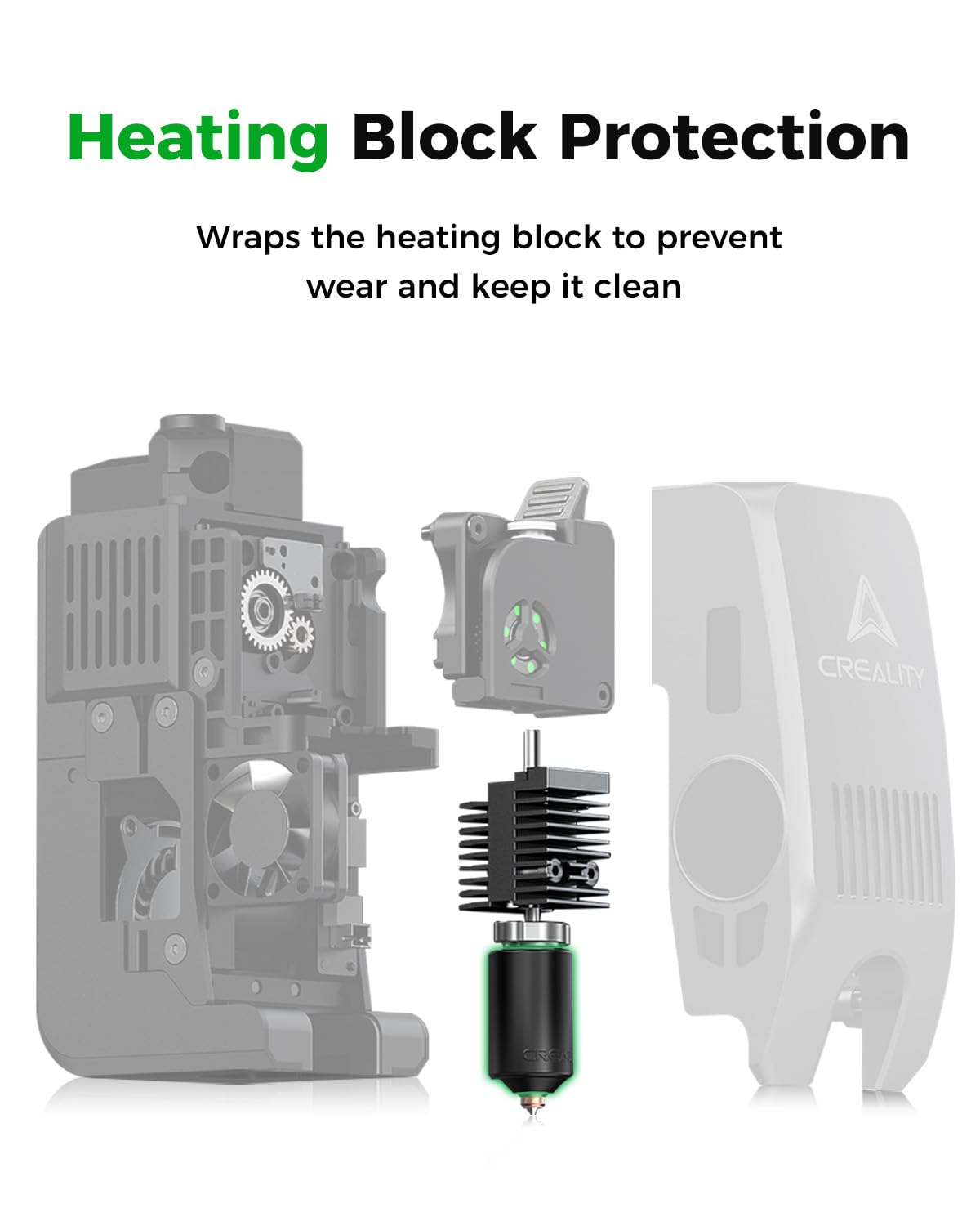Creality K2 / Pro / Plus Hotend Insulation Sleeve