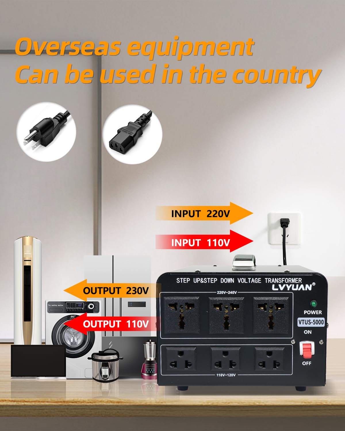 5000W Step Up/Down Converter