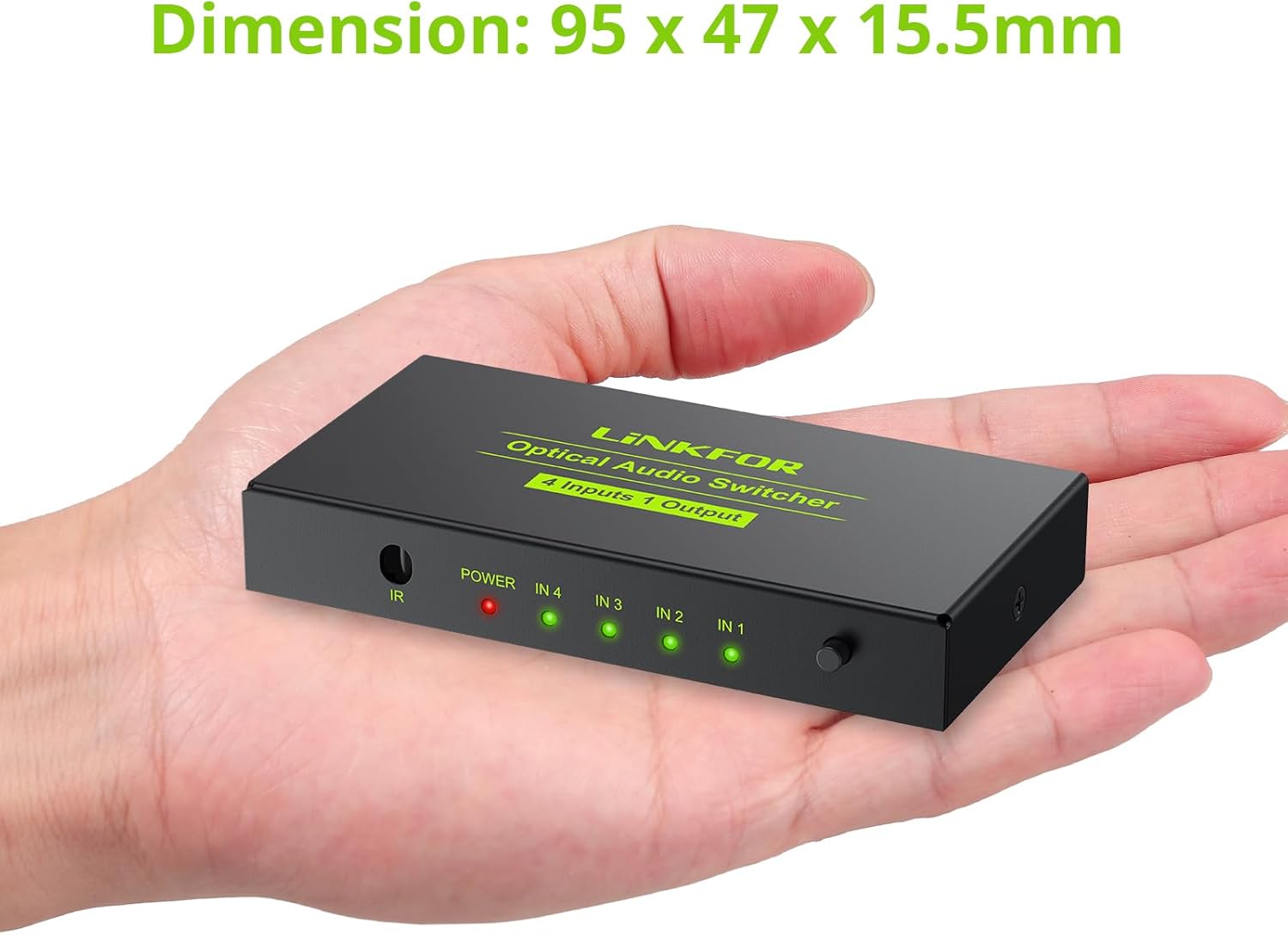 Digital Optical Audio Switcher 4×1