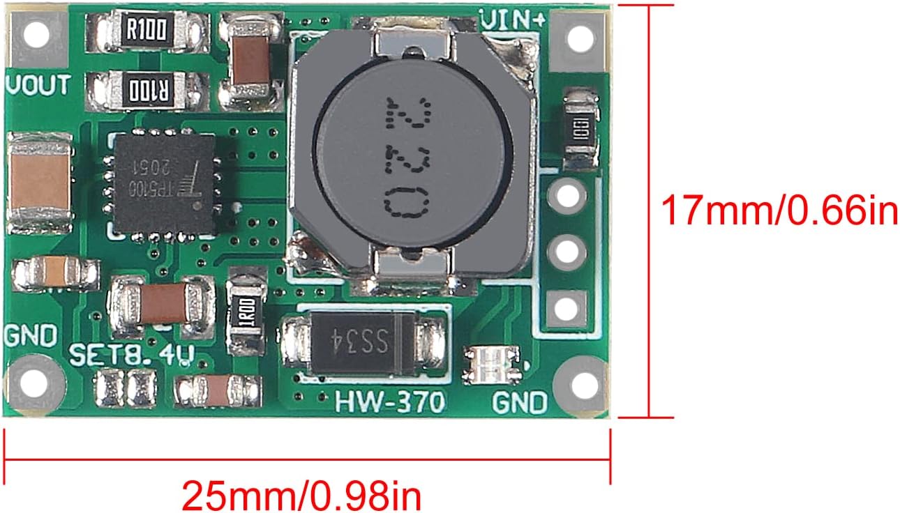 TP5100 4.2v 8.4v Single Double Lithium Battery Charger 2A