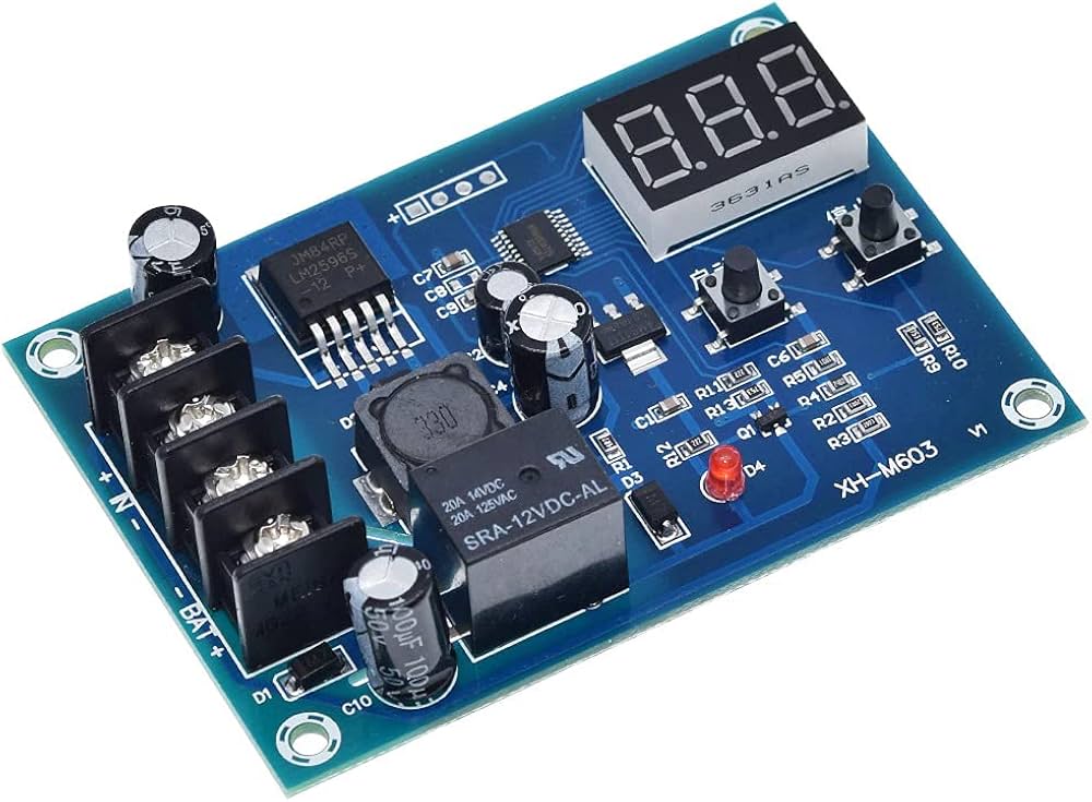 XH-M603 Charging Control Module 12-24V Lithium Battery Charger Control Board With LED Display