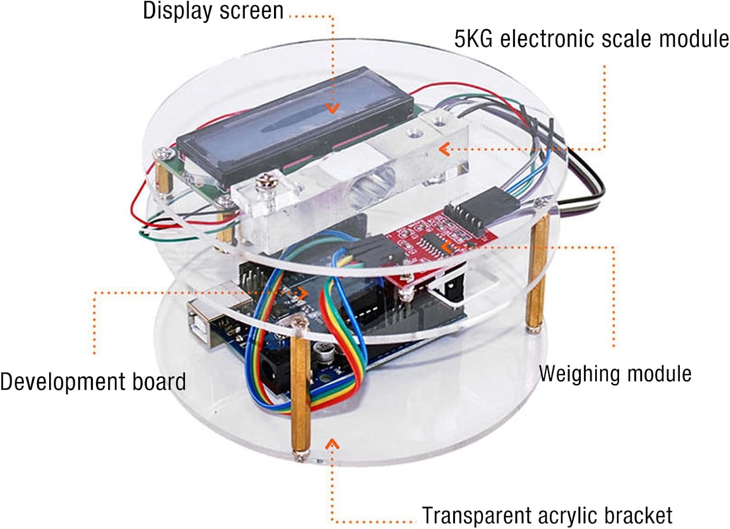 Electronic Scale Module 5Kg Electronic Scale Kit