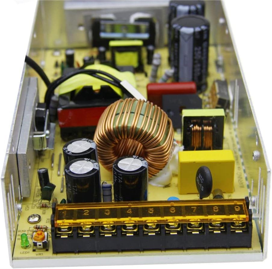 24V 10A Power Supply with Fan