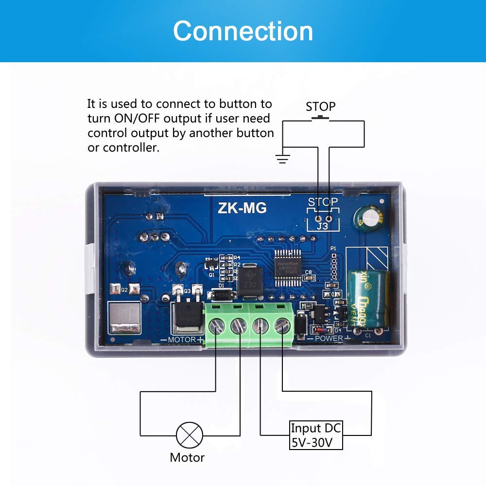 Motor Controller DC 5-30V 5A 150W