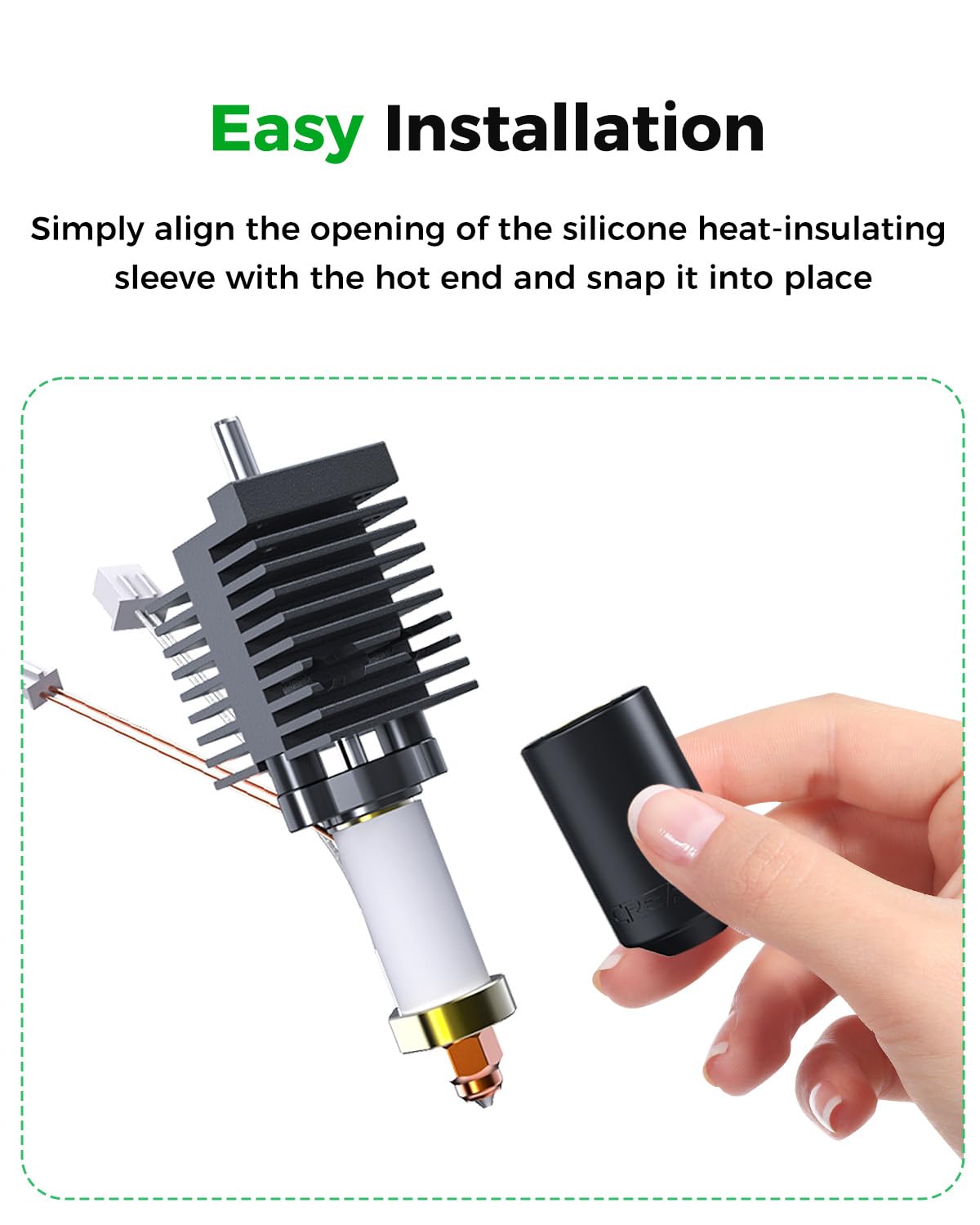 Creality K2 / Pro / Plus Hotend Insulation Sleeve