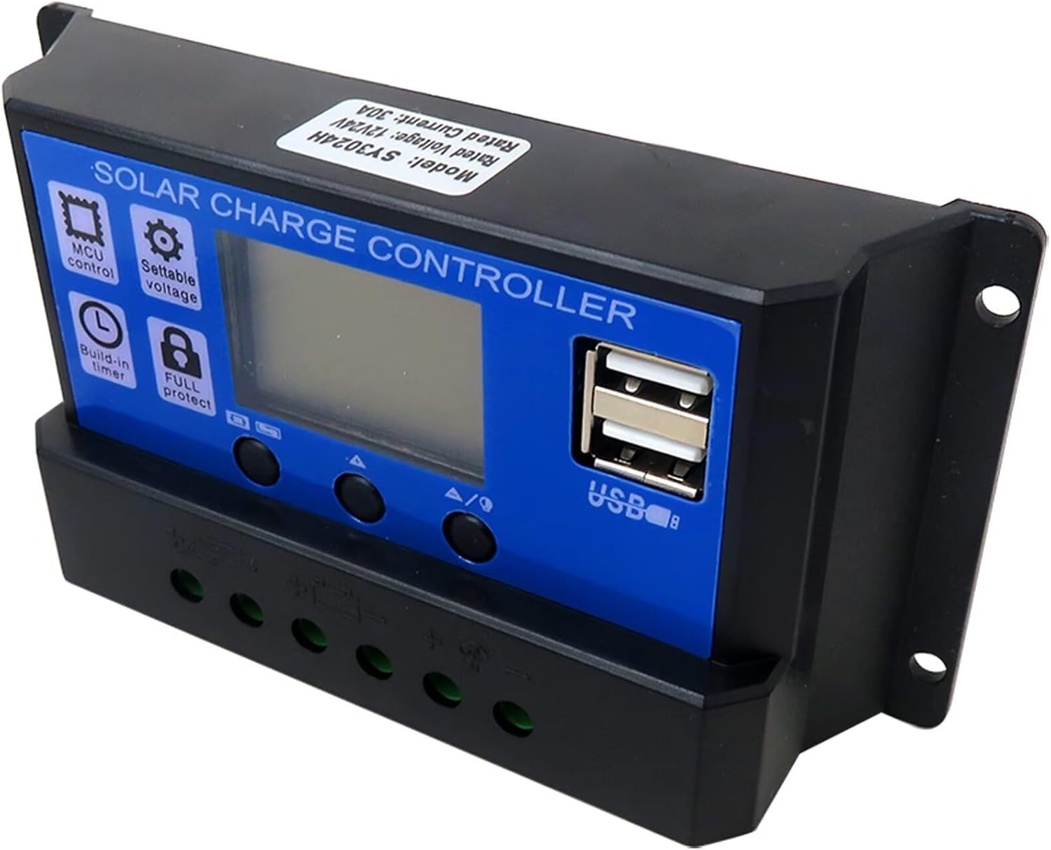 10A 12/24V PWM Solar Charge Controller