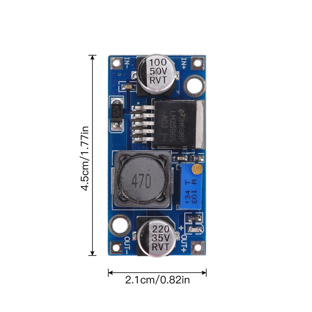 LM2596 3A DC-DC Step Down Adj. Converter