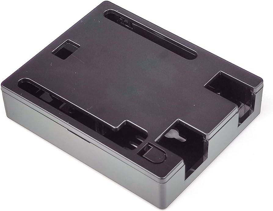 Arduino Plastic Box Arduino Uno R3 Enclosure case Box - Black Plastic