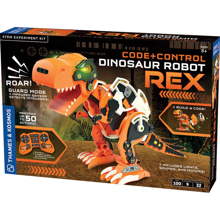 Thames & Kosmos Code+Control Dinosaur Robot: REX STEM Kit