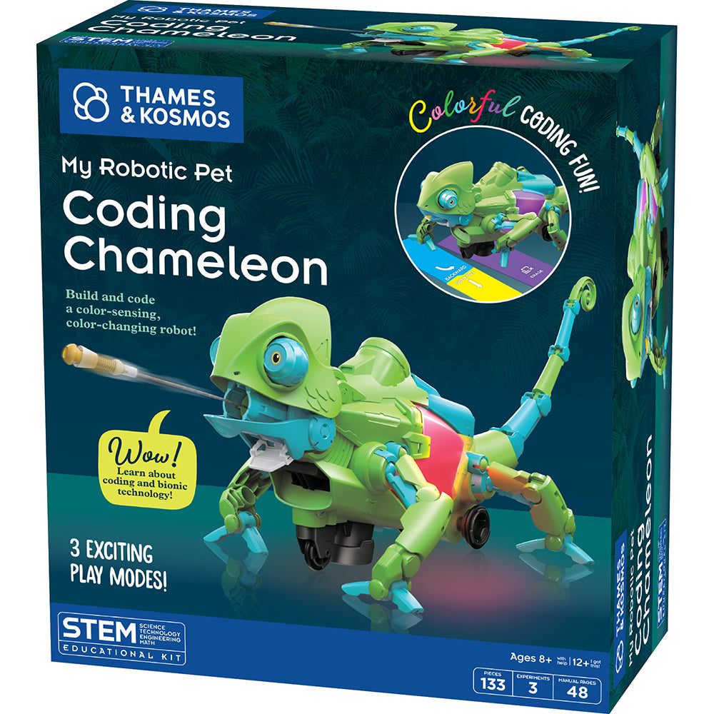 Thames & Kosmos My Robotic Pet: Coding Chameleon STEM Kit