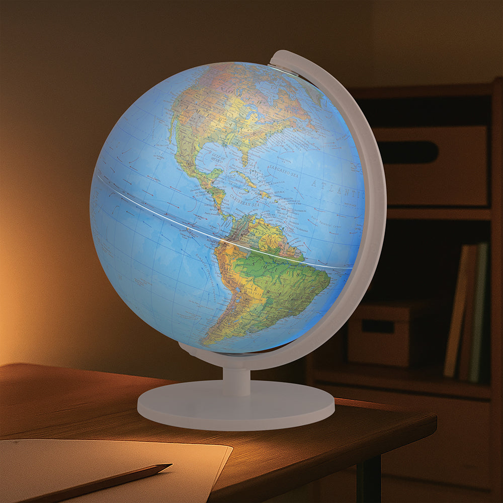 Thames & Kosmos Illuminated Geopolitical Globe STEM Learning Kit