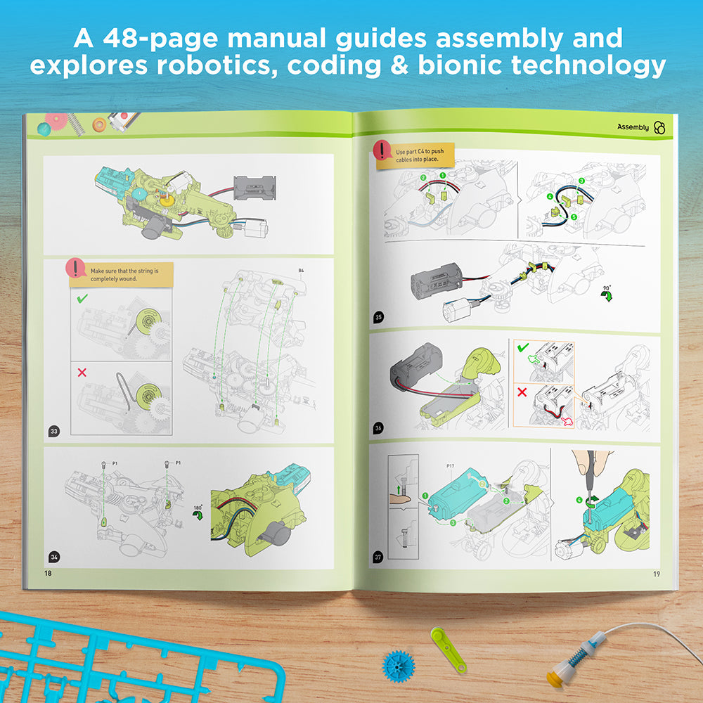 Thames & Kosmos My Robotic Pet: Coding Chameleon STEM Kit