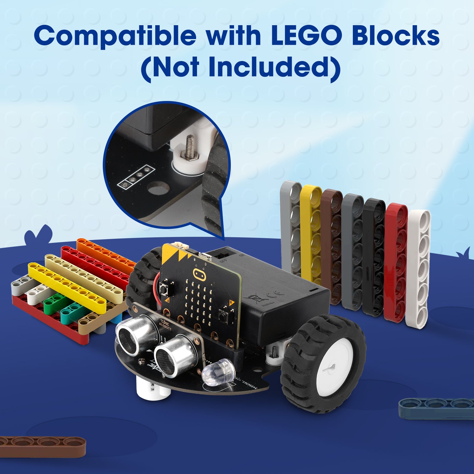 ACEBOTT TinkerBott Microbit Car (with microbit)