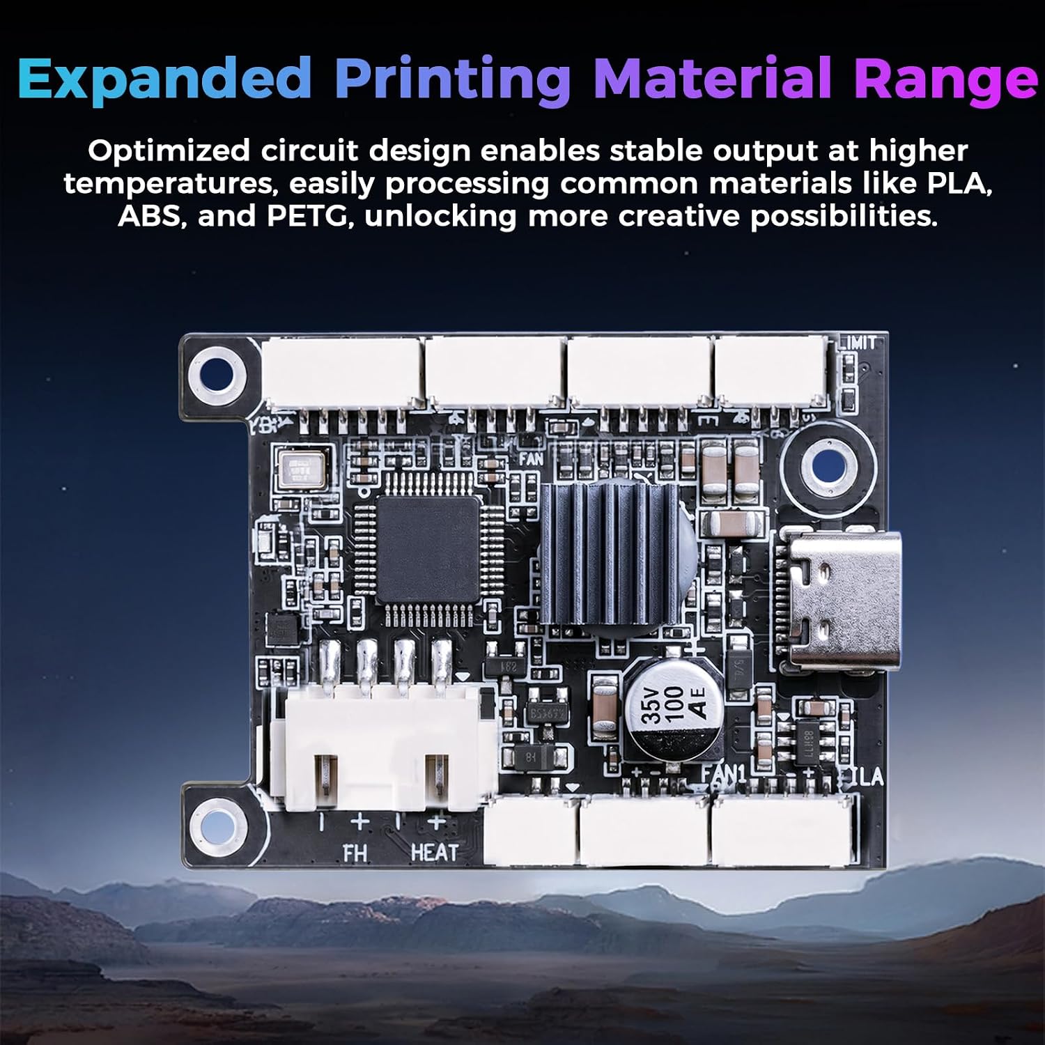 SPARKX i7 Toolhead Mainboard V08