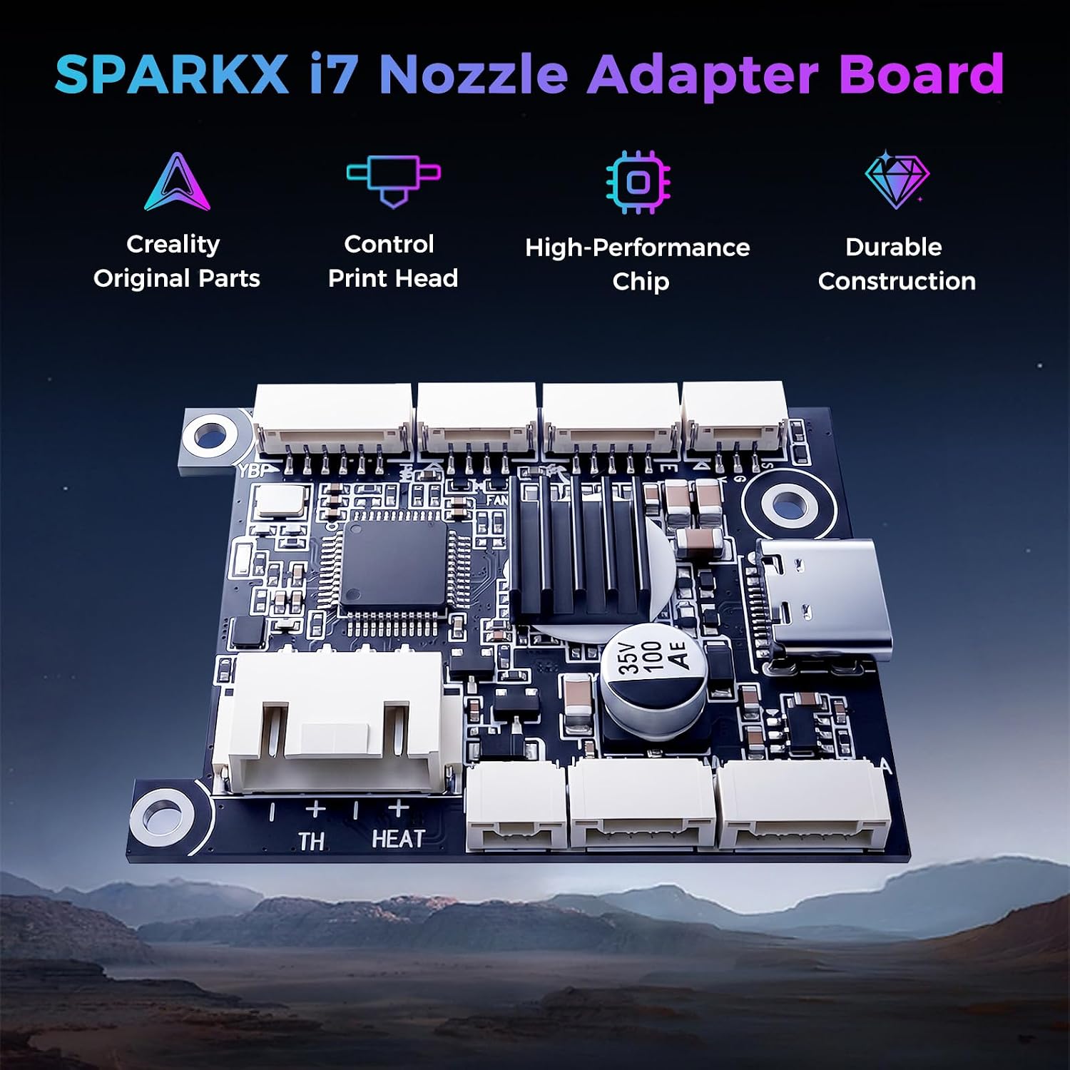 SPARKX i7 Toolhead Mainboard V08