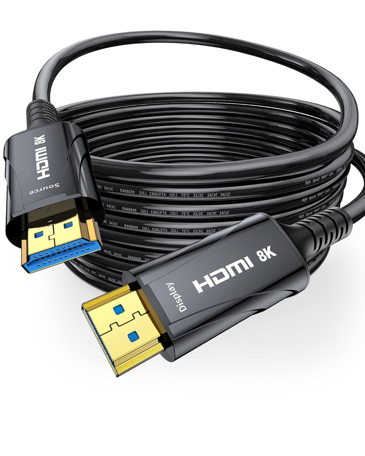 8K Fiber Optic HDMI Cable 150FT