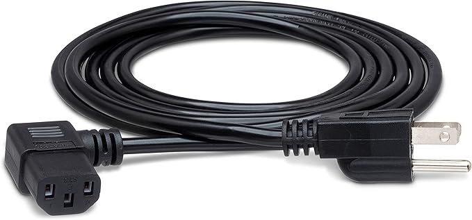 Right-Angle Power Cord –8ft