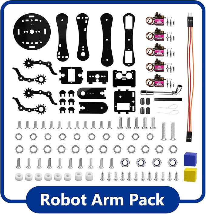 Acebott ESP32 5-DOF Robot Arm Kit Expansion Pack for QD001