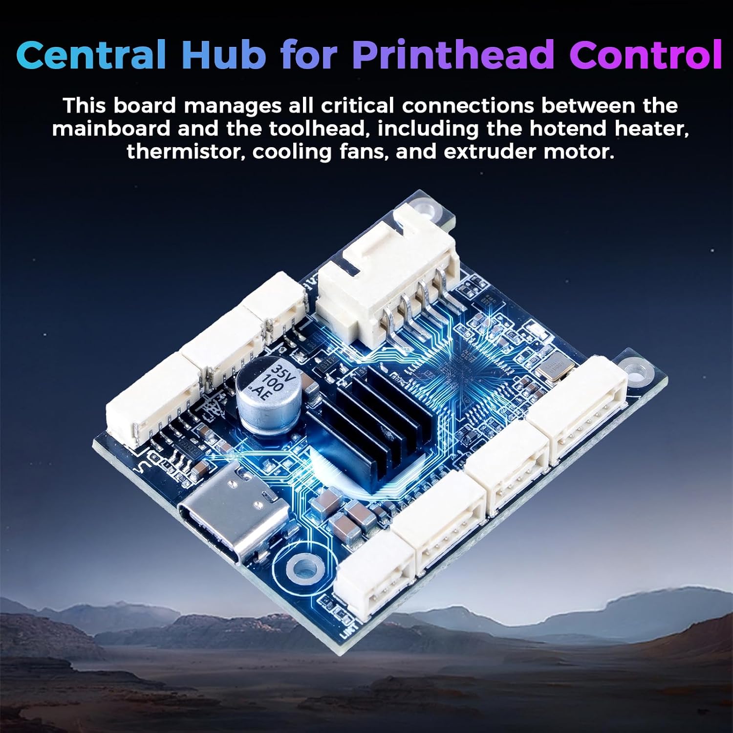 SPARKX i7 Toolhead Mainboard V08