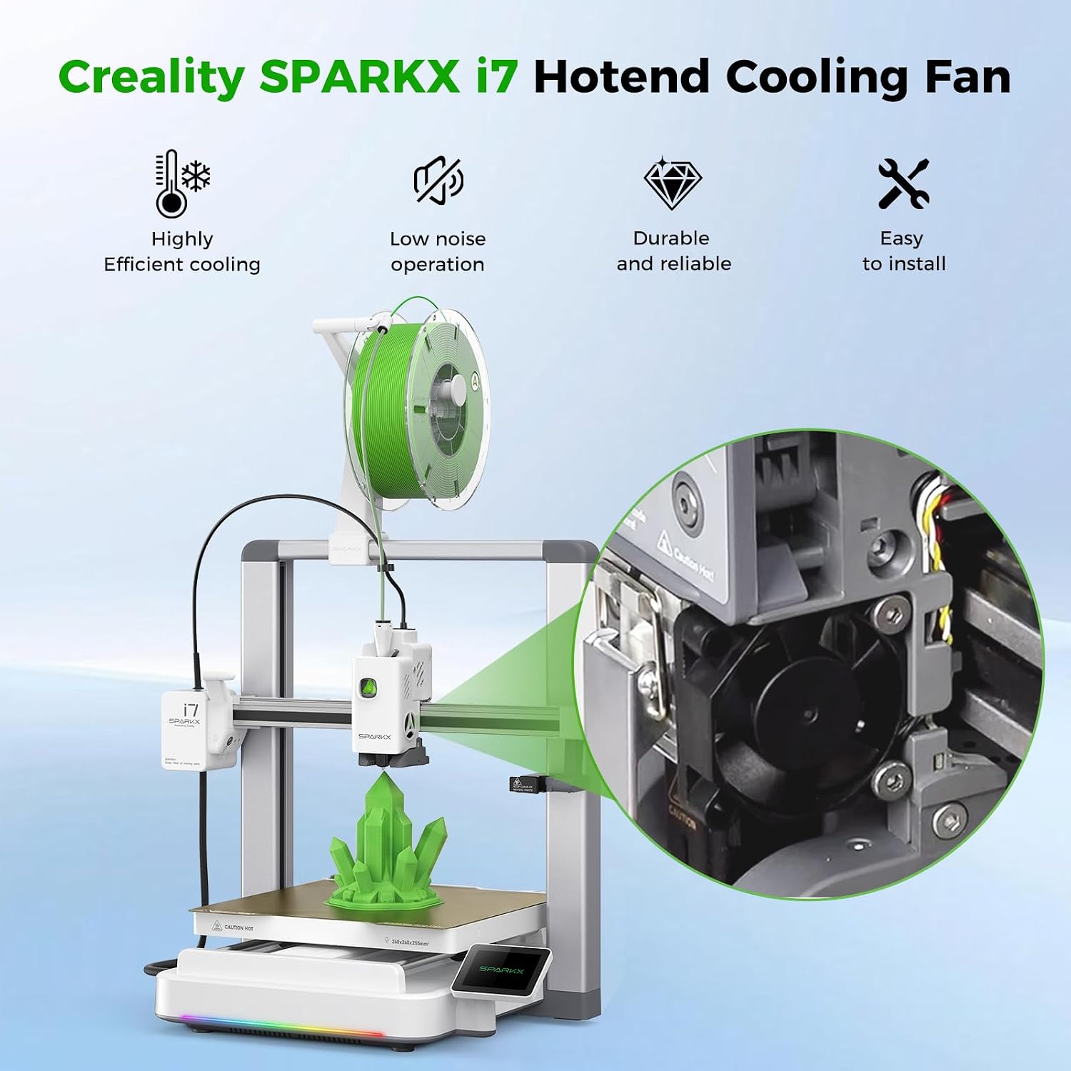 Creality SPARKX i7 3010 Hotend Cooling Fan