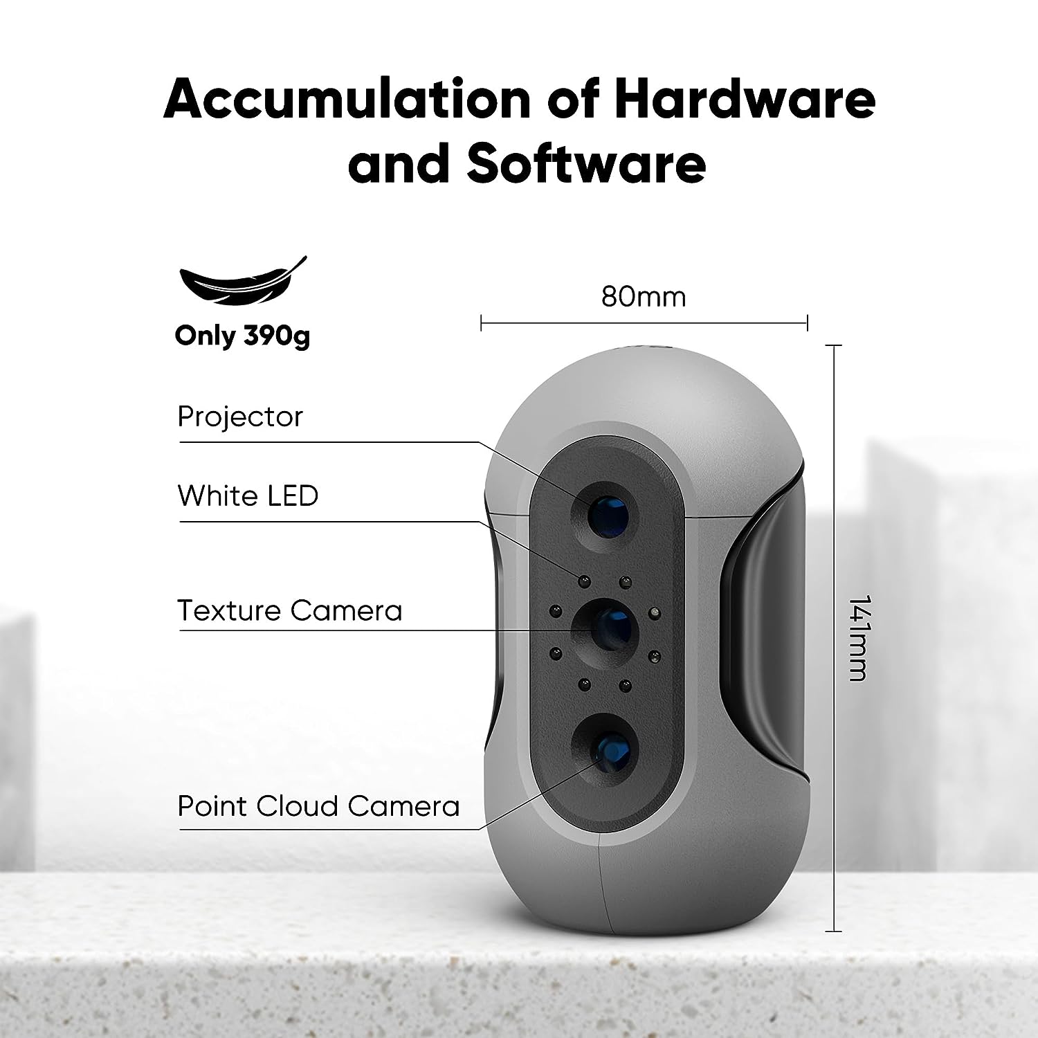 Mole 3D Scanner 0.05mm Accuracy & 0.1mm Resolution with Multi-Spectral Technology