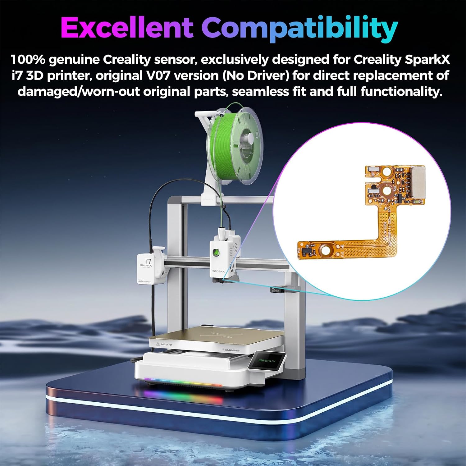 SPARKX i7 Filament & Cutter Detection Board
