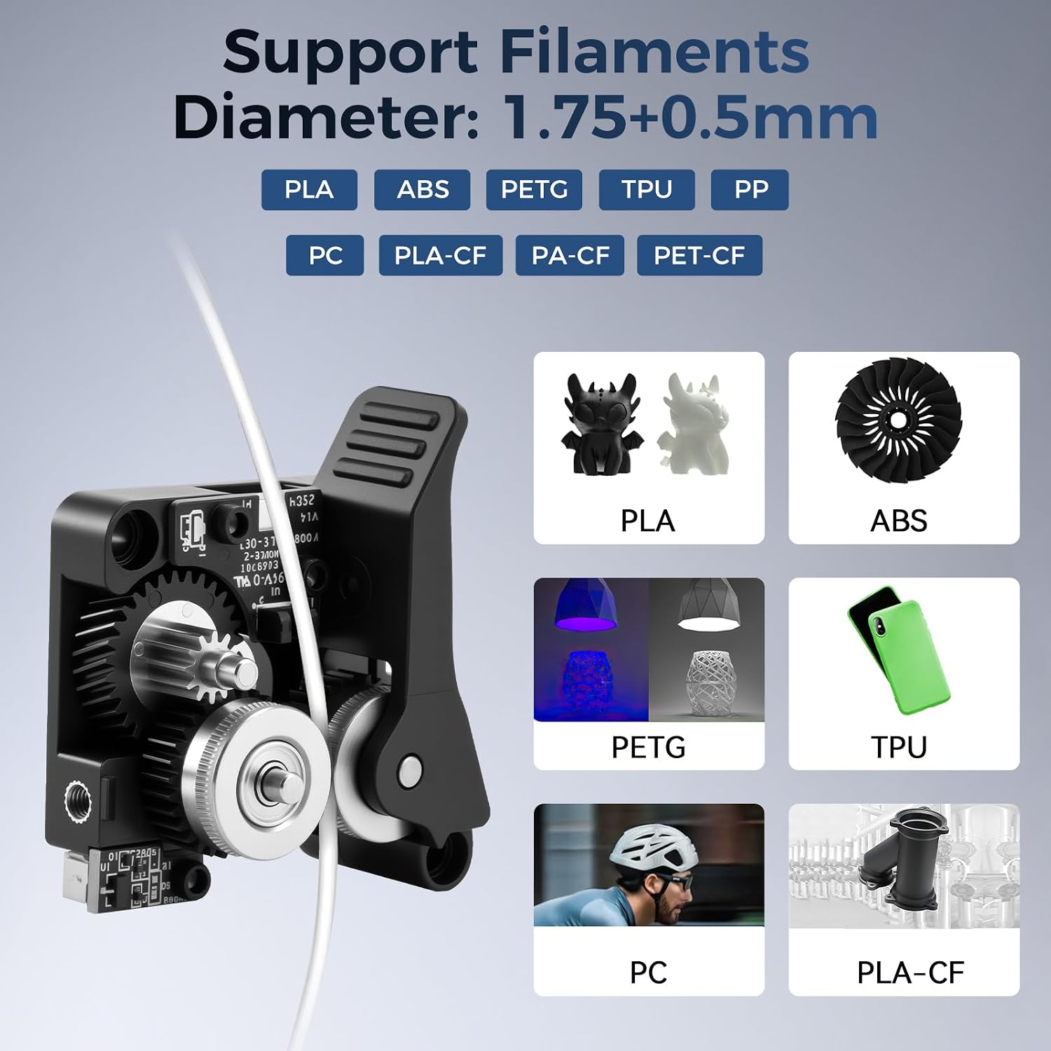 K2 Plus Extrusion Gear Kit