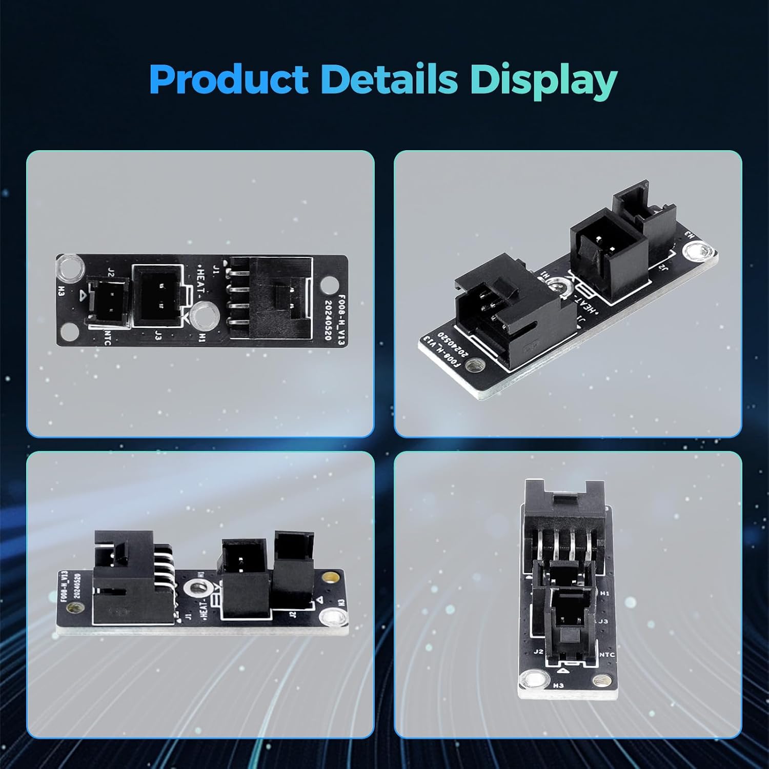 Creality K2 / Pro / Plus Hotend Adapter Board