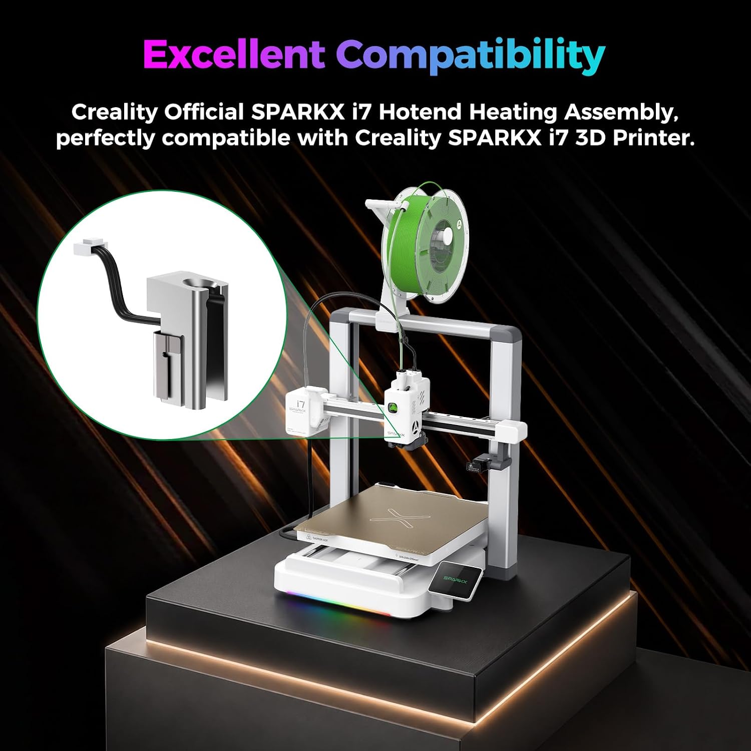 Creality SPARKX i7 Hotend Heater Assembly 50W