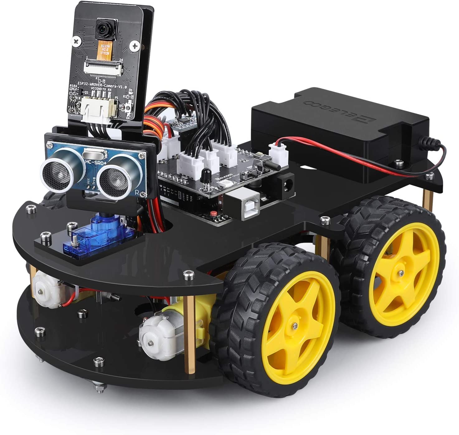 ELEGOO UNO R3 Project Smart Robot Car Kit V4 with UNO R3