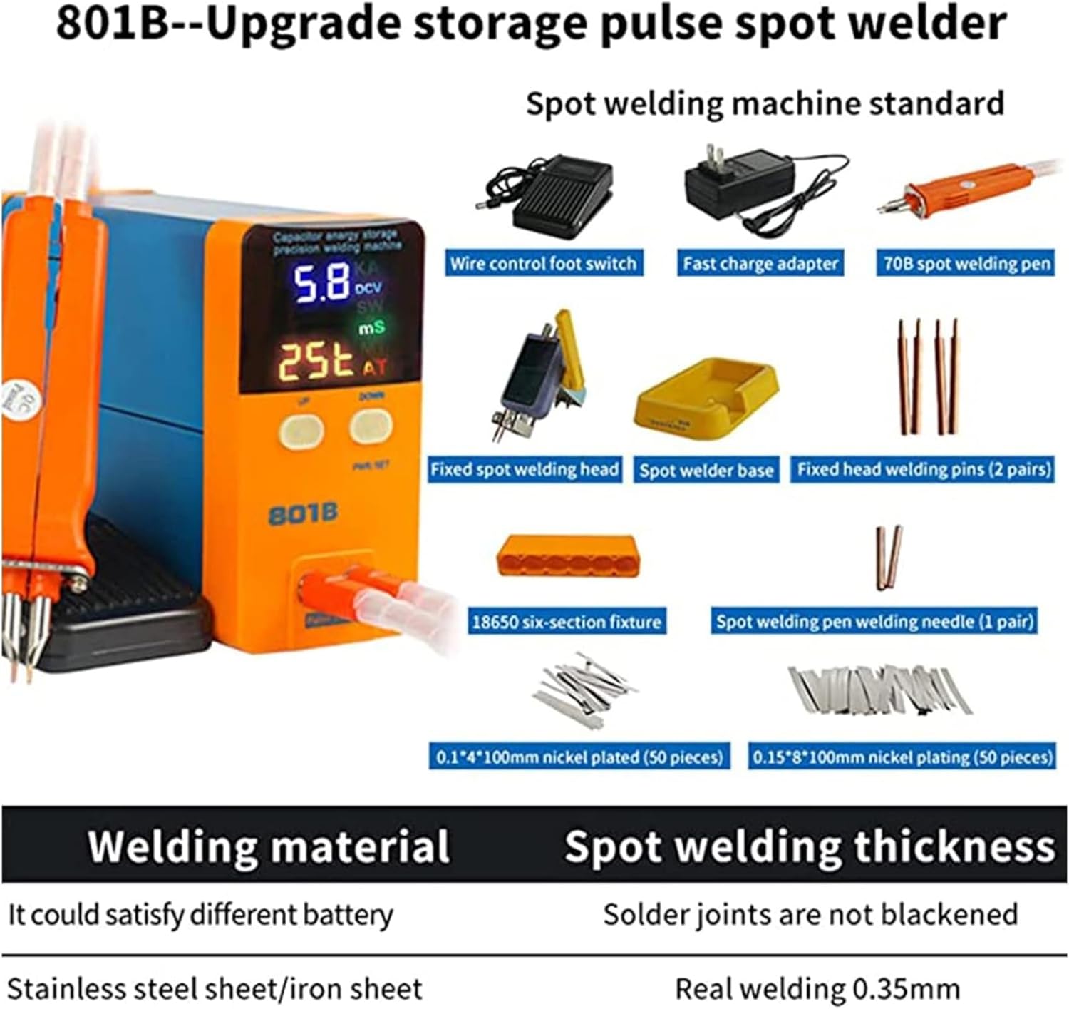 801B Battery Spot Welder