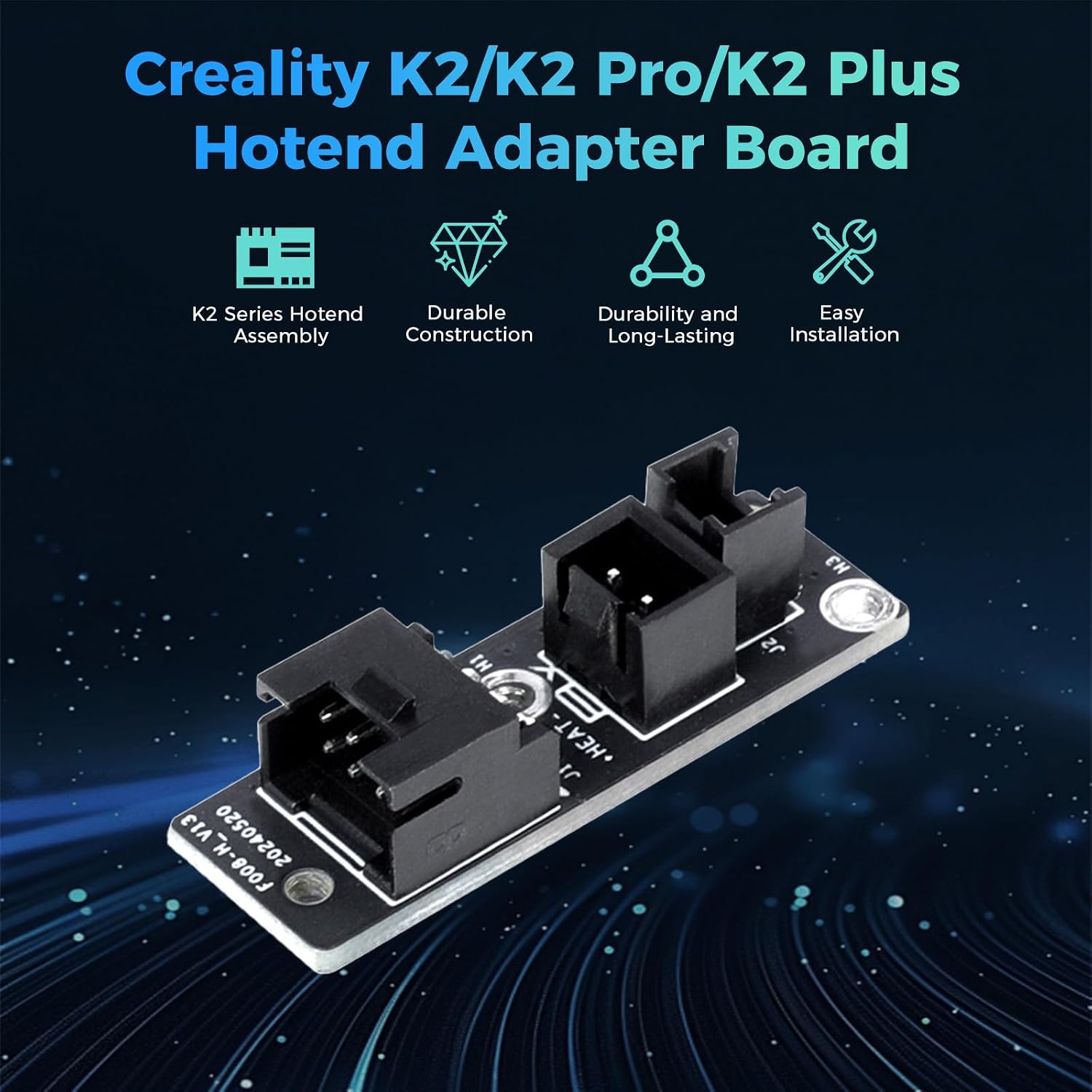 Creality K2 / Pro / Plus Hotend Adapter Board